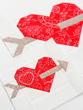 Load image into Gallery viewer, Pattern, True Love Valentine Quilt Block by Ellis & Higgs (digital download)