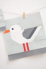 Load image into Gallery viewer, Pattern, Nautical Sea Gull Quilt Block by Ellis & Higgs (digital download)
