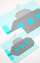 Load image into Gallery viewer, Pattern, Nautical Submarine Quilt Block by Ellis & Higgs (digital download)