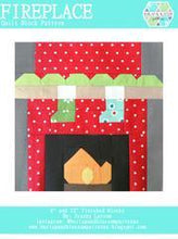Load image into Gallery viewer, Pattern SET, Christmas Themed Quilt Blocks by Burlap and Blossom (digital download)