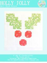 Load image into Gallery viewer, Pattern SET, Christmas Themed Quilt Blocks by Burlap and Blossom (digital download)