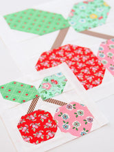Load image into Gallery viewer, Pattern, Cherry Quilt Block by Ellis & Higgs (digital download)