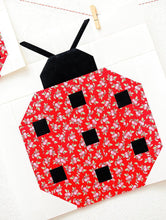 Load image into Gallery viewer, Pattern, Ladybug Quilt Block by Ellis & Higgs (digital download)