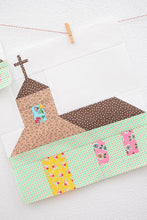 Load image into Gallery viewer, Pattern, Church (with Cross) Quilt Block by Ellis & Higgs (digital download)