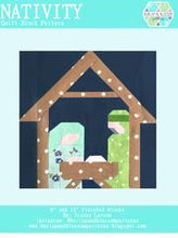 Load image into Gallery viewer, Pattern SET, Christmas Themed Quilt Blocks by Burlap and Blossom (digital download)