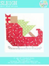 Load image into Gallery viewer, Pattern SET, Christmas Themed Quilt Blocks by Burlap and Blossom (digital download)