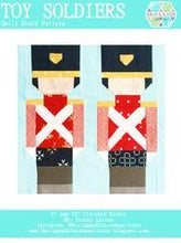 Load image into Gallery viewer, Pattern SET, Christmas Themed Quilt Blocks by Burlap and Blossom (digital download)