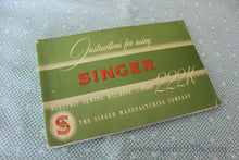 Load image into Gallery viewer, Manual, Singer Featherweight 222 - Replica
