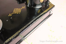 Load image into Gallery viewer, Singer Featherweight 221 Sewing Machine, CHICAGO BADGE 1934 AD543***
