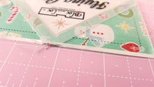 Load image into Gallery viewer, Flying Geese "BLOC LOC" Ruler with Squaring-Up Groove 2.5" x 4.5" (2" x 4" finished)
