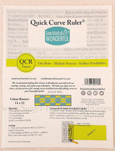 Load image into Gallery viewer, QCR Quick CURVE Ruler 7" x 12"
