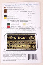 Load image into Gallery viewer, PATTERN, "My Other Machine" Wallhanging by Sue Pritt (featuring the Singer Featherweight)
