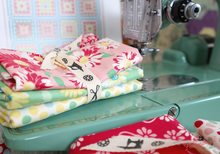 Load image into Gallery viewer, Quilt Kit, Great-Great Granny Square "Cheeky" by Urban Chiks for Moda Fabrics
