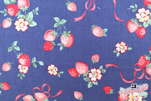 Load image into Gallery viewer, Fabric, Strawberry Ribbon Bouquet, 30's Collection - FAT QUARTER BUNDLE
