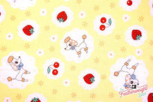 Load image into Gallery viewer, Fabric, French Poodle Doily, 30's Collection - FAT QUARTER BUNDLE
