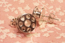Load image into Gallery viewer, Jewelry, BOBBINS Sterling Silver, EARRINGS
