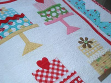 Load image into Gallery viewer, PATTERN, Bee in my Bonnet Cake Walk Quilt Pattern by Lori Holt
