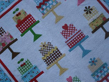 Load image into Gallery viewer, PATTERN, Bee in my Bonnet Cake Walk Quilt Pattern by Lori Holt
