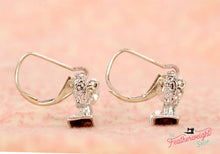 Load image into Gallery viewer, Jewelry, Singer FEATHERWEIGHT 221 Sterling Silver, EARRINGS
