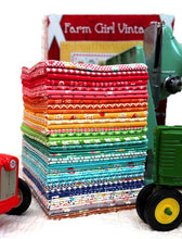 Load image into Gallery viewer, Quilt Kit, "FARM GIRL VINTAGE" Fabric Collection - by Lori Holt for Riley Blake
