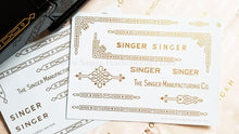 Load image into Gallery viewer, Decals, Celtic Knot Style for the Singer Featherweight 221, 221K Sewing Machine 1937-1953
