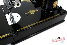 Load image into Gallery viewer, Singer Featherweight 221 Sewing Machine, Centennial: AK598***
