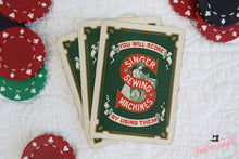 Load image into Gallery viewer, Playing Cards - RARE Singer (Vintage Original)
