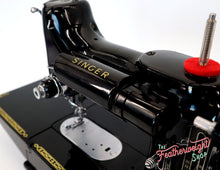 Load image into Gallery viewer, Singer Featherweight 222K Sewing Machine, RED "S" ES165***
