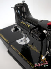 Load image into Gallery viewer, Singer Featherweight 221K Sewing Machine, RED "S" ES247***

