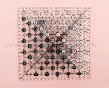 Load image into Gallery viewer, Square CREATIVE GRIDS RULER SET of 5 - 2.5", 3.5", 4.5", 5.5" &amp; 6.5" with Self-Grips
