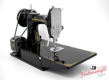 Load image into Gallery viewer, Singer Featherweight 221 Sewing Machine, AF391*** - Corduroy Insert - RARE
