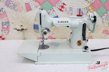 Load image into Gallery viewer, Singer Featherweight 221K Sewing Machine, WHITE EV964***
