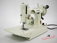 Load image into Gallery viewer, Singer Featherweight 221 Sewing Machine, WHITE EV967***
