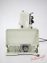 Load image into Gallery viewer, Singer Featherweight 221 Sewing Machine, WHITE EV967***
