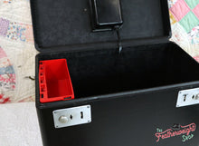 Load image into Gallery viewer, Singer Featherweight 222K Sewing Machine, RED "S" EP758***
