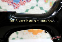 Load image into Gallery viewer, Singer Featherweight 221K Sewing Machine RED "S" ES652***
