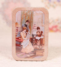 Load image into Gallery viewer, Tin Box Sewing Kit - Antique-Style
