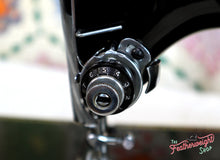 Load image into Gallery viewer, Singer Featherweight 222K Sewing Machine, RED "S" ER022***
