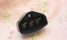 Load image into Gallery viewer, PLUG, Bakelite for FLAT PRONG - Singer Featherweight (Vintage Original)
