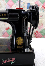 Load image into Gallery viewer, Singer Featherweight 221 Sewing Machine, AM656***
