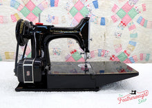 Load image into Gallery viewer, Singer Featherweight 221 Sewing Machine, RED "S" ES242***

