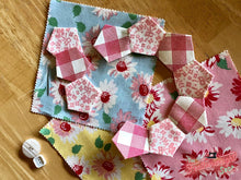 Load image into Gallery viewer, 1" Inch Pentagon Iron-On Papers For English Paper Piecing x 100
