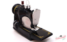 Load image into Gallery viewer, Christmas ORNAMENT, Singer Featherweight Blown Glass Collectible
