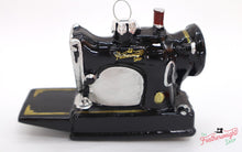 Load image into Gallery viewer, Christmas ORNAMENT, Singer Featherweight Blown Glass Collectible
