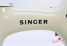 Load image into Gallery viewer, Singer Featherweight 221 Sewing Machine, WHITE EV986***
