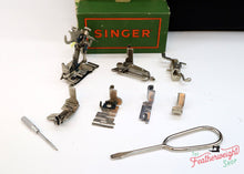 Load image into Gallery viewer, Singer Featherweight 222K Sewing Machine, RED "S" ES167***

