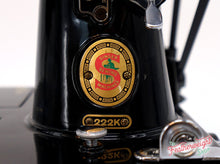 Load image into Gallery viewer, Singer Featherweight 222K Sewing Machine, RED "S" ES167***
