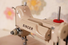 Load image into Gallery viewer, Singer Featherweight 221 Sewing Machine, TAN ES879***
