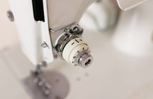 Load image into Gallery viewer, Singer Featherweight 221 Sewing Machine, WHITE FA095***
