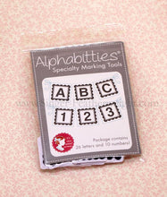 Load image into Gallery viewer, Alphabitties - Alphabet &amp; Number Tags by It's Sew Emma
